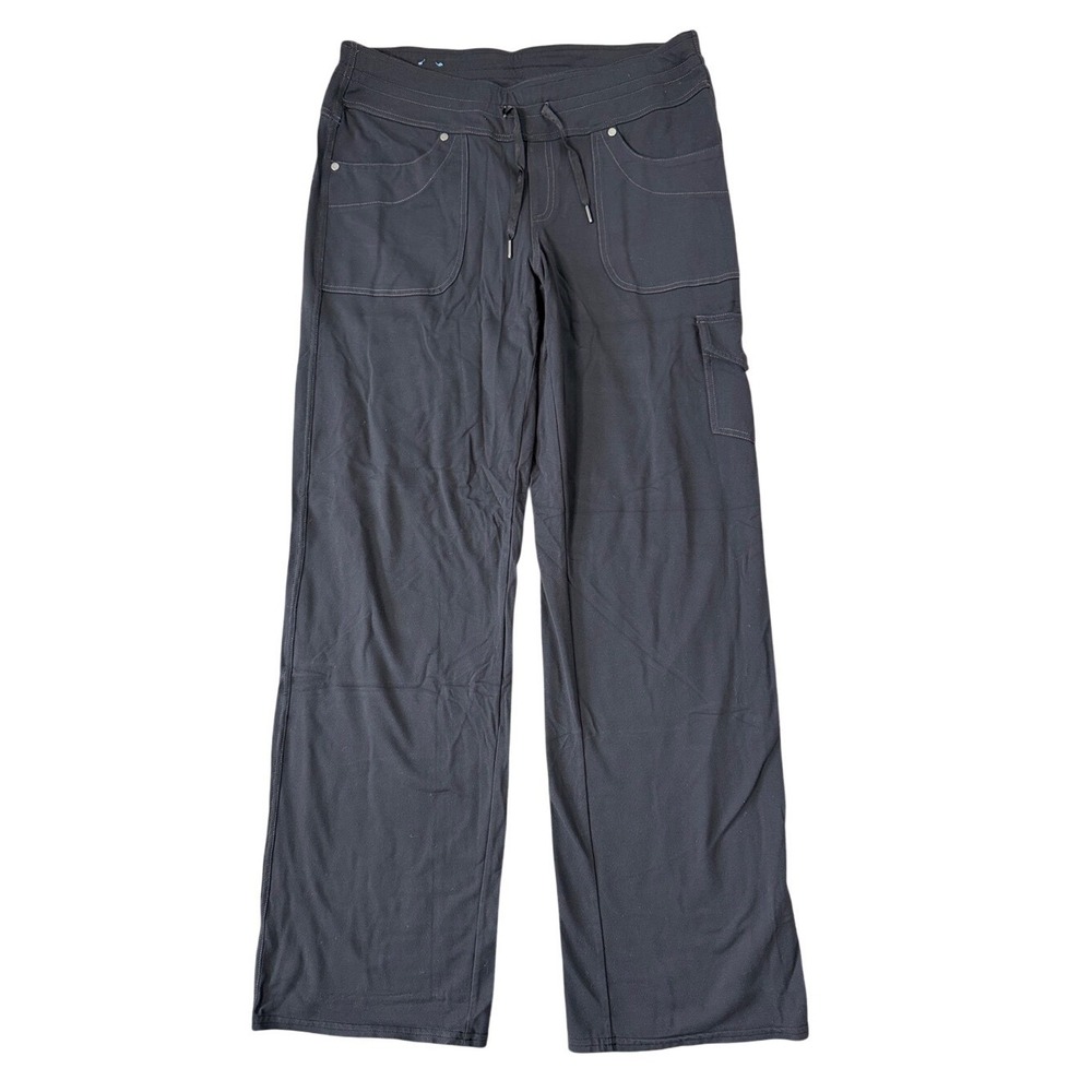 Kuhl Mova Cargo Hiking Pants Black Nylon Stretch Women's 12